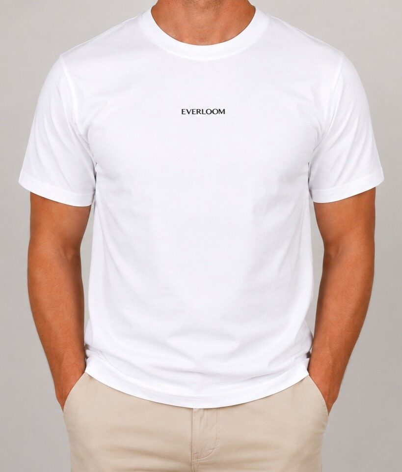 T-shirt Soft Touch homem decote redondo 100% algodão Everloom